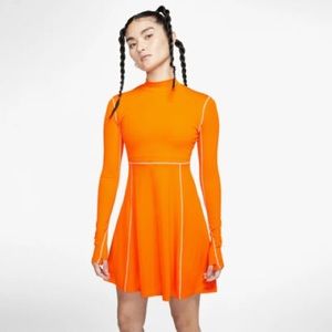 Nike x Olivia Kim Orange Tennis Dress